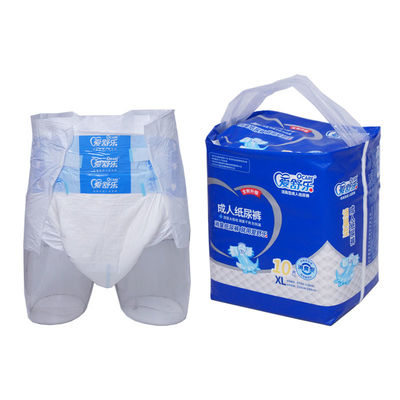 Comfort Fit Stretch Adult Pull Up Pants Design Elastic for Natural Movement
