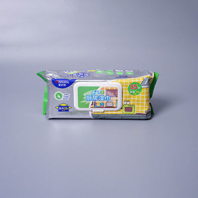 Thickened Oil Stain Kitchen Cleaning Wet Wipes Disposable Non-woven Cleaning Wet Wipes