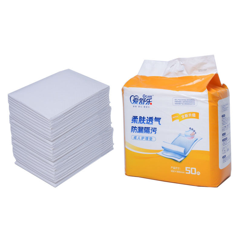 ขายส่งจำนวนมากแพ็ค Underpads เตียงทิ้ง 60x90 ซม. สำหรับบ้านพักคนชรา