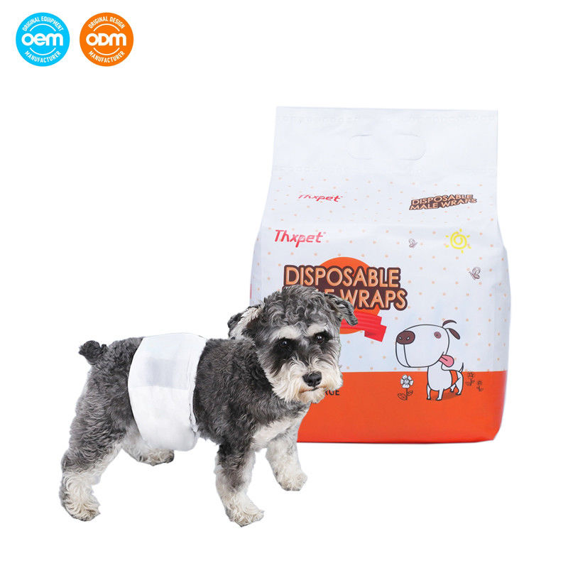 Color disponible del pañal del animal doméstico del indicador de la humedad para los cambios oportunos del cuidado del animal doméstico