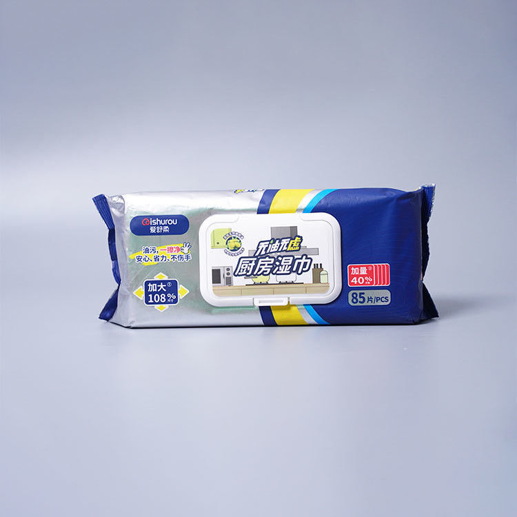 85pcs Disposable Surface Cleaning Kitchen Cleaning Wet Wipes Dirt Surface Cleaning Kitchen Wet Wipes